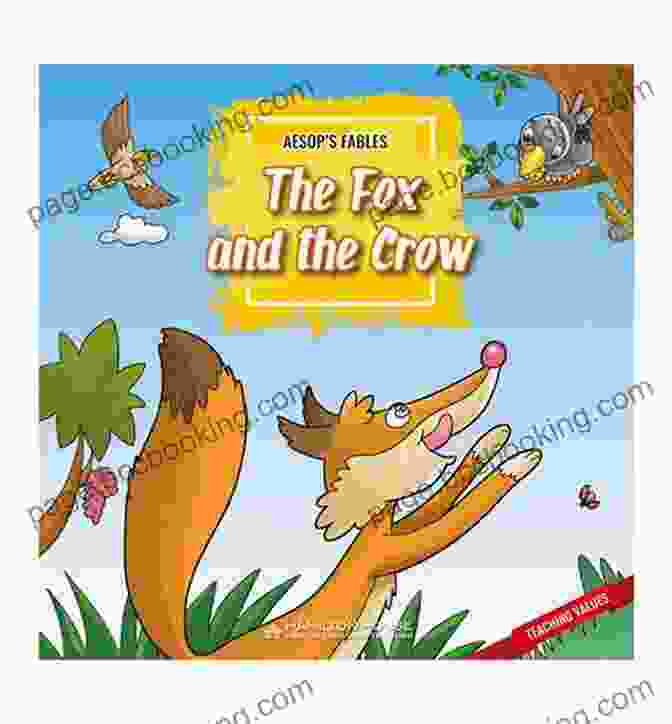A Crow Cawing Filbert The Not So Smart Fox: An Illustrated Aesop S Fable The Fox And The Crow Picture For Kids Age 6 To 8
