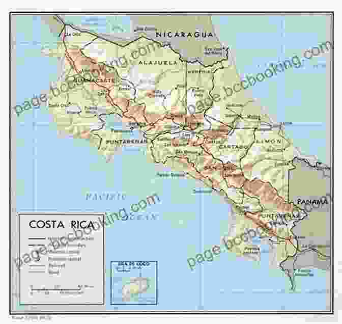 A Detailed Map Of Costa Rica, Showcasing Its Major Landmarks, Cities, And Transportation Routes. Frommer S Costa Rica 2024 (Complete Guide)
