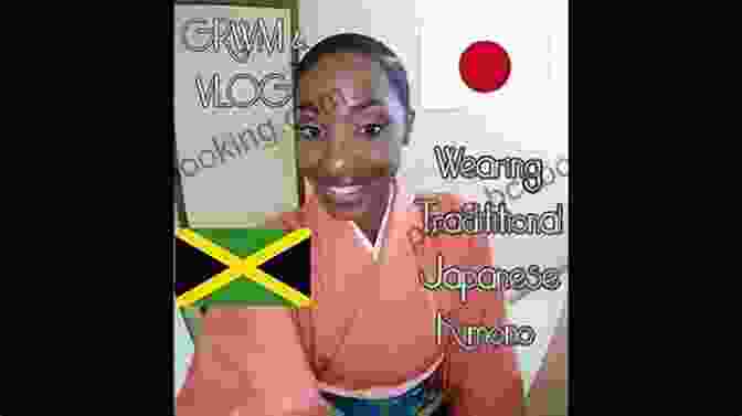 A Jamaican Woman In Traditional Japanese Kimono, Smiling And Holding A Book. How Do You Use Those DARN CHOPSTICKS? : A Memoir Of A Jamaican Woman Who Lived And Studied In Japan