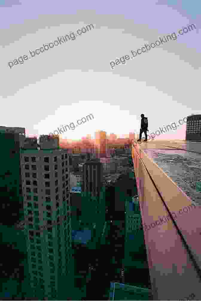 A Lone Figure Standing On A Rooftop, Looking Over A Cityscape At Night. Good Men Don T Do Nothing (Mike Edington Adventures 1)