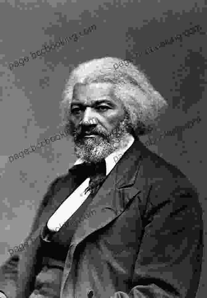 A Portrait Of Frederick Douglass, A Renowned Abolitionist And Supporter Of The 54th Massachusetts Infantry Regiment. Army Life In A Black Regiment