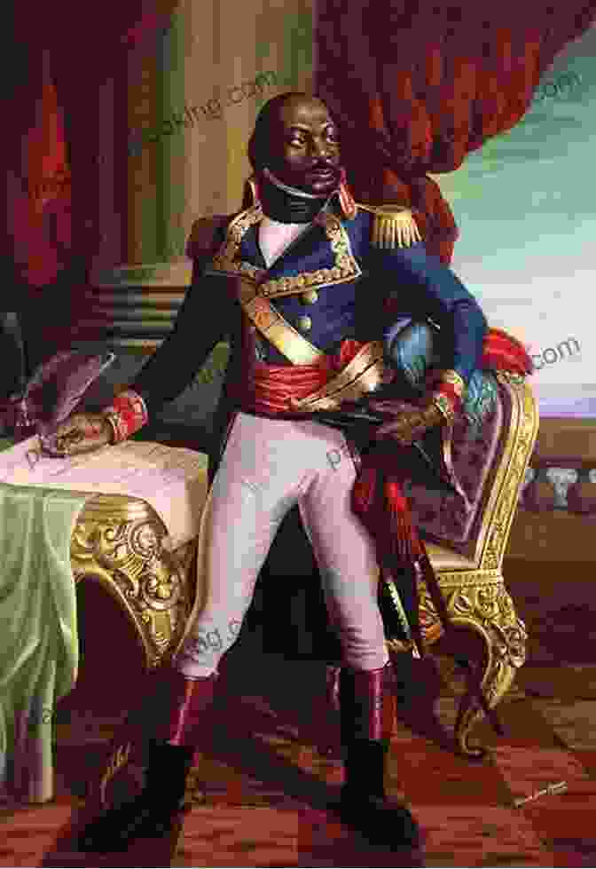 A Portrait Of Toussaint Louverture, A Man Of African Descent, Wearing A Military Uniform And Holding A Sword. Toussaint Louverture: A Revolutionary Life