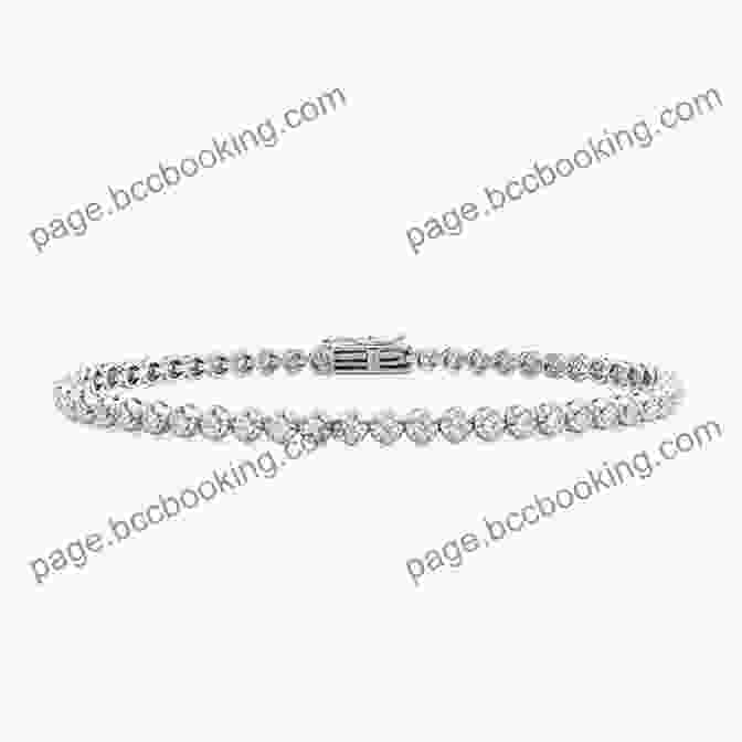 A Tennis Bracelet On A White Background Show How Guides: Friendship Bracelets: The 10 Essential Bracelets Everyone Should Know