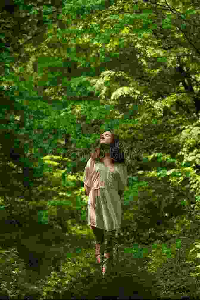 A Woman Standing In A Forest Figures In A Landscape: People And Places