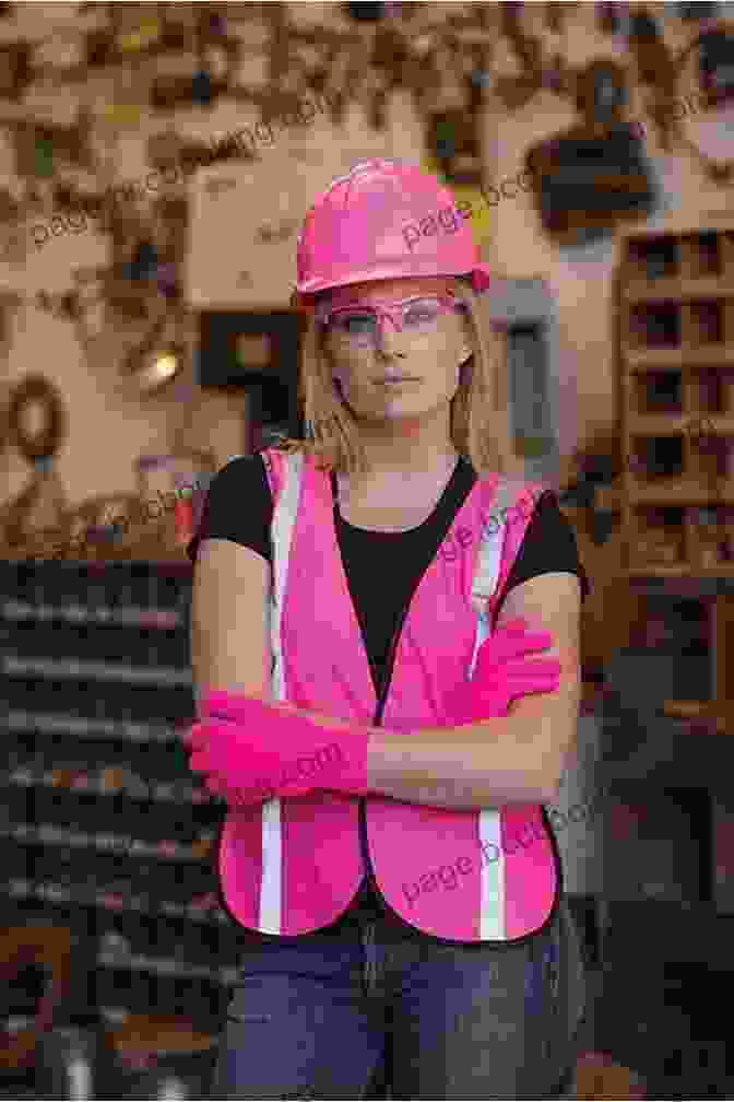 A Woman Wearing A Hard Hat And Safety Glasses Is Working On A Construction Site. We Ll Call You If We Need You: Experiences Of Women Working Construction