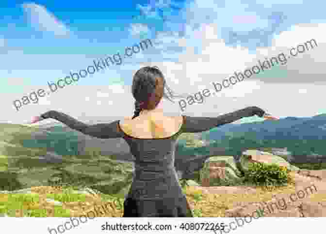 A Young Woman Is Standing On A Mountaintop, Looking Out At The Horizon. She Is Wearing A Backpack And Hiking Boots, And Her Hair Is Blowing In The Wind. The Sun Is Setting In The Distance, And The Sky Is Ablaze With Color. On The Move: A Life