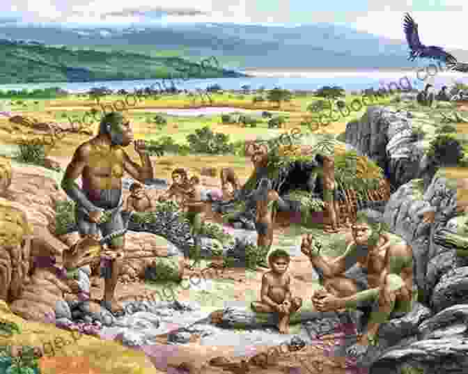 An Artistic Depiction Of Early Hominid Settlements In South And Southwest Asia Encyclopedia Of Prehistory: Volume 8: South And Southwest Asia