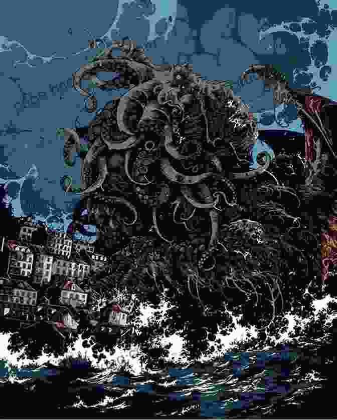 An Image Of The Great Old One, A Swirling Mass Of Tentacles And Eyes. Patrons 2: Warlock Patron Ideas For Fantasy Tabletop RPG Game Masters (Tower Of Gates Fantasy RPG Guide 23)