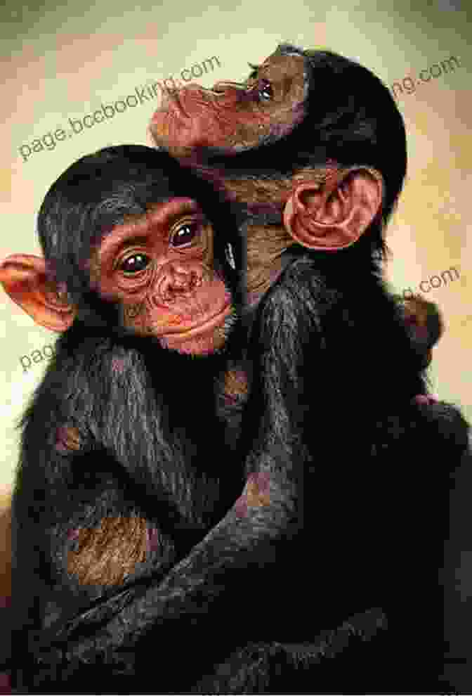 Baby Chimpanzees Hugging, Symbolizing Love And Compassion Saving Manno: What A Baby Chimp Taught Me About Making The World A Better Place