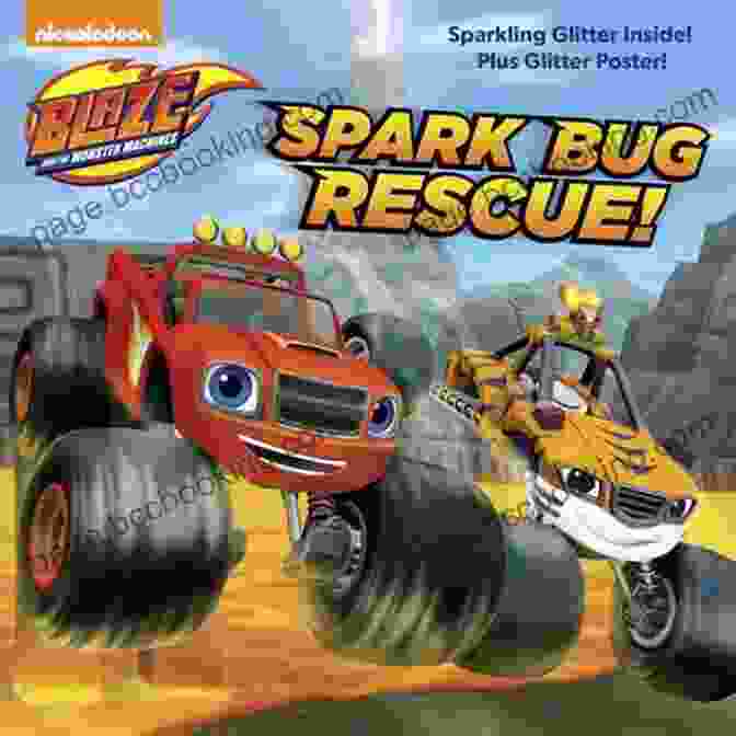Blaze And AJ Rescue Spark Bug From Crusher Spark Bug Rescue (Blaze And The Monster Machines)