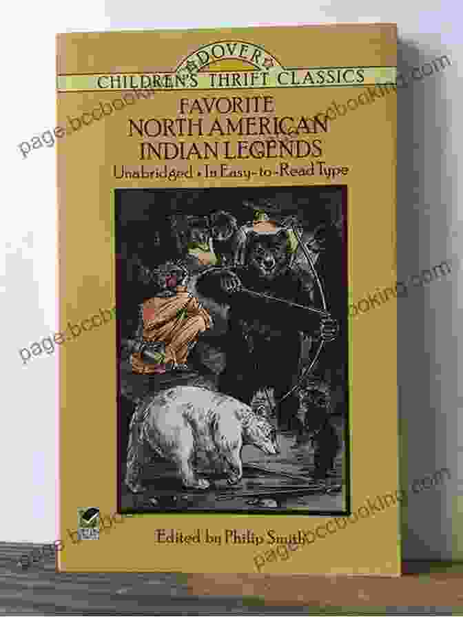 Cover Of Favorite North American Indian Legends (Dover Children S Thrift Classics)