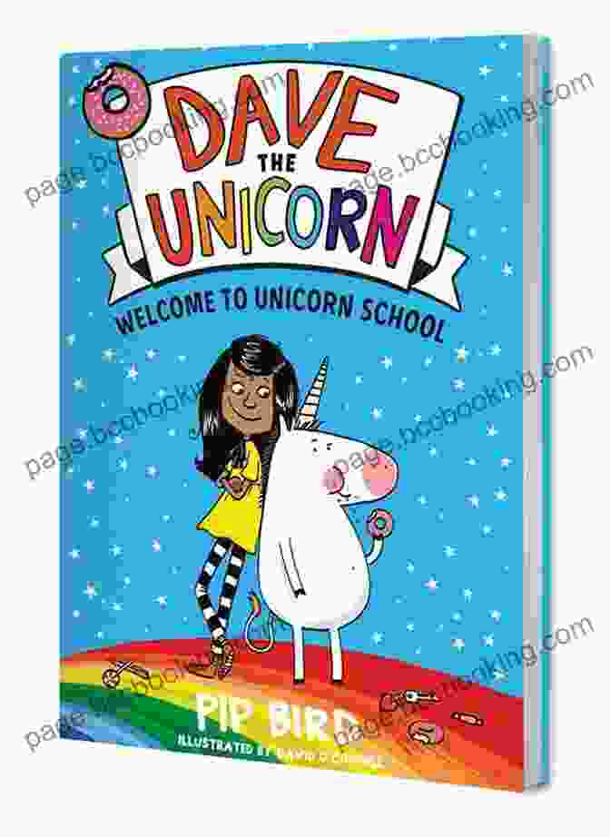 Dave The Unicorn, A Majestic Creature With A Colorful Mane And Tail, Prancing Through A Field Of Flowers. Dave The Unicorn: Dance Party