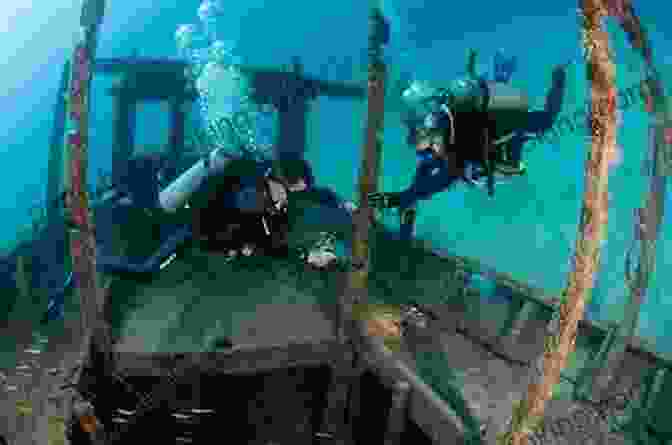 Divers Exploring A Shipwreck In The Netherlands Reef Smart Guides Bonaire: Scuba Dive Snorkel Surf (Best Netherlands Bonaire Diving Spots Scuba Diving Travel Guide)