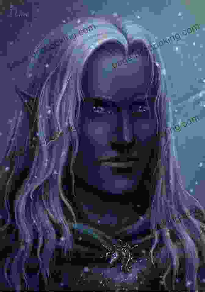 Drizzt Do'Urden, A Dark Elf With Long White Hair And Piercing Blue Eyes, Stands In The Ruins Of A Cave, His Scimitars Drawn. The Legacy (The Legend Of Drizzt 7)