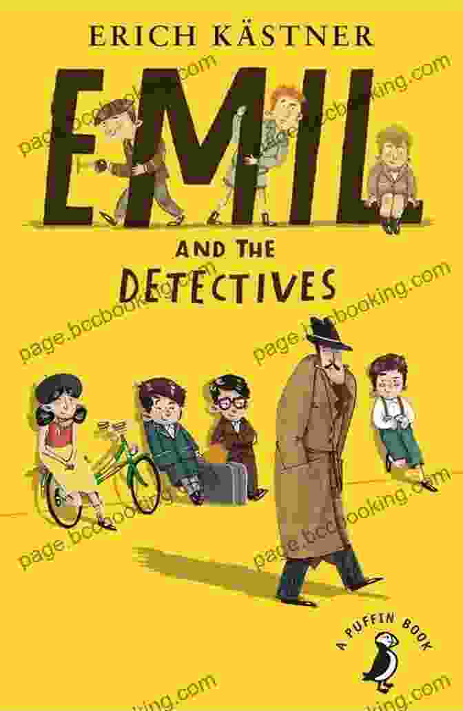 Emil And The Detectives Book Cover Featuring A Young Boy In A Detective's Hat Emil And The Detectives Steve Ince
