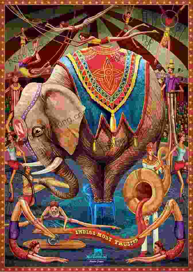 Exquisite Art Deco Inspired Circus Poster Featuring A Majestic Elephant American Circus Posters (Dover Fine Art History Of Art)