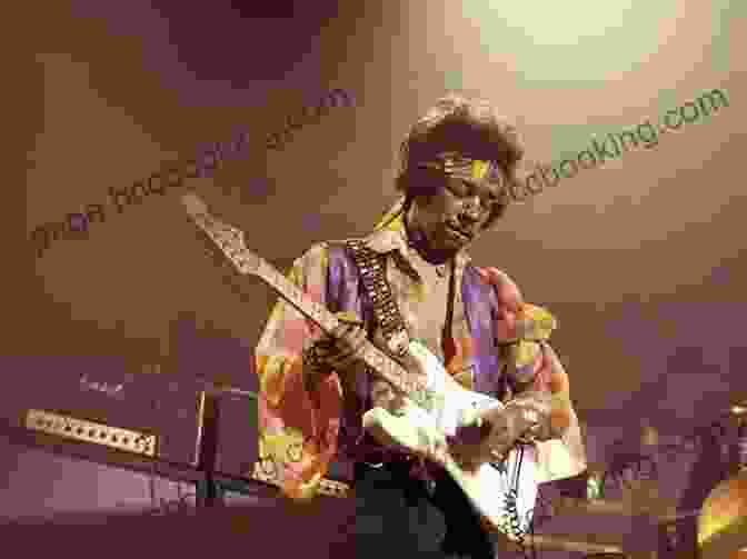 Jimi Hendrix Playing Guitar On Stage The Jimi Hendrix Experience Nicola Tallis