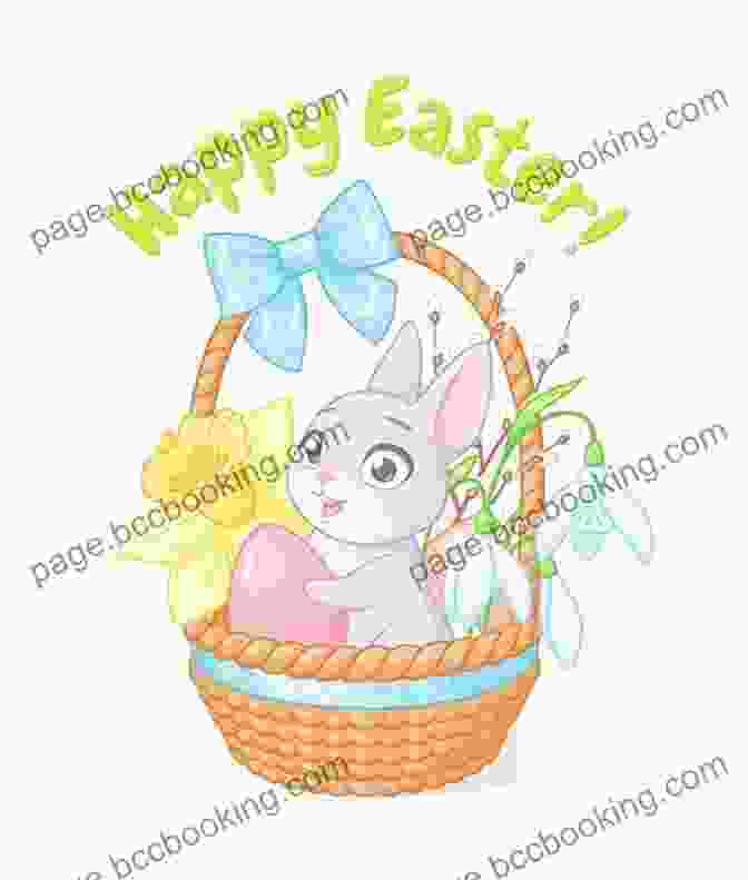 John The Easter Bunny Holding A Basket Of Eggs John Became The Easter Bunny: Bedtime Stories For Every Day With Pictures Night Time Short Story Gift For Kids Babies Toddlers Children Girls Boys (Bedtime Stories For Every Day)