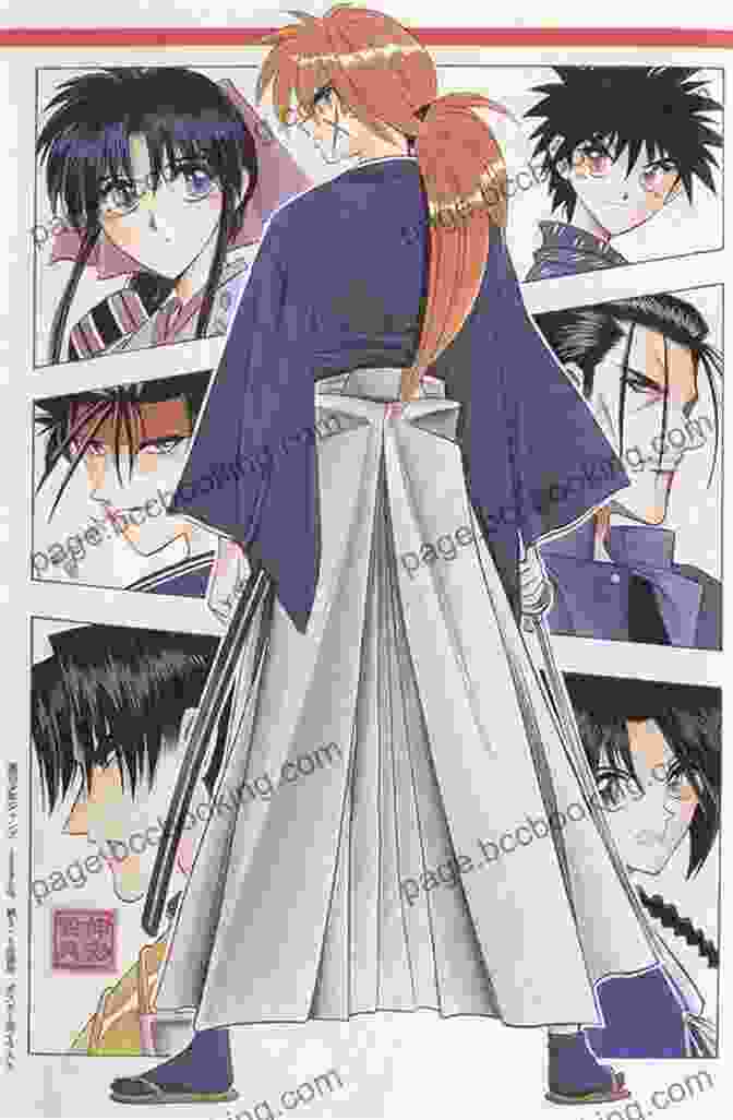 Kenshin Himura With Sanosuke Sagara And Yahiko Myojin Rurouni Kenshin Vol 17: The Age Decides The Man