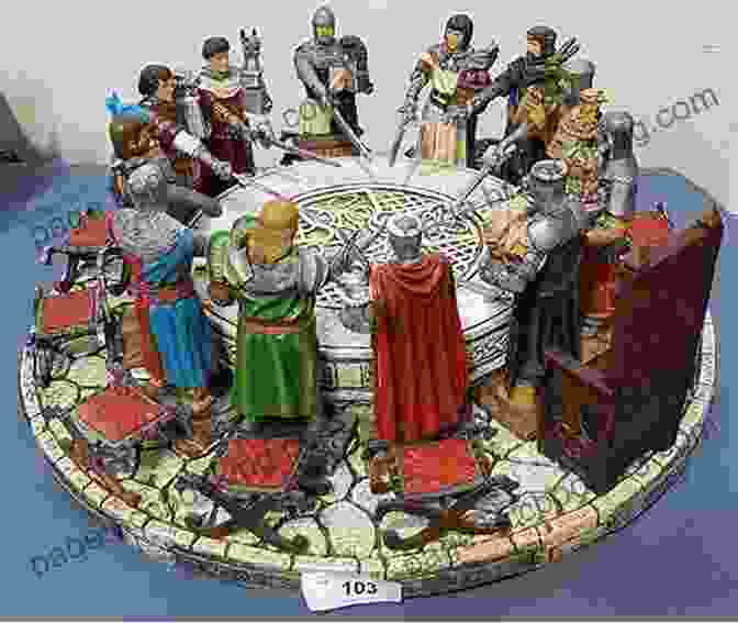 King Arthur And The Knights Of The Round Table Sitting Around A Table In A Grand Hall Demon Forged (The Camelot Archive 3)