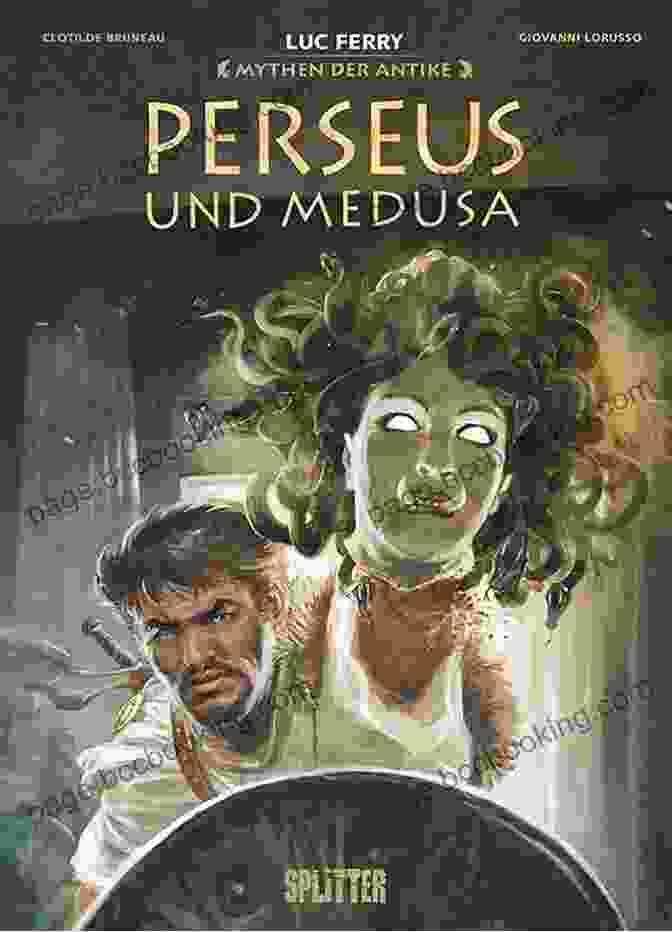 Medusa's Head Graphic Novel Cover Perseus: The Hunt For Medusa S Head A Greek Myth (Graphic Myths And Legends)