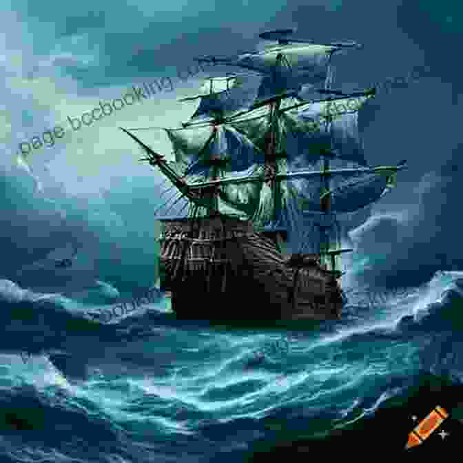 Pirate Passage Book Cover Featuring A Pirate Ship Sailing Through Stormy Seas, With A Silhouette Of A Young Woman In The Foreground Pirate S Passage William Gilkerson