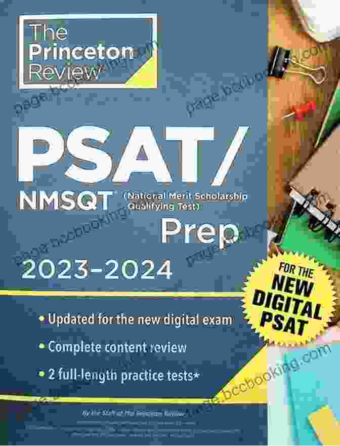 Princeton Review PSAT NMSQT Prep 2024 Book Cover Princeton Review PSAT/NMSQT Prep 2024: 3 Practice Tests + Review Techniques + Online Tools (College Test Preparation)