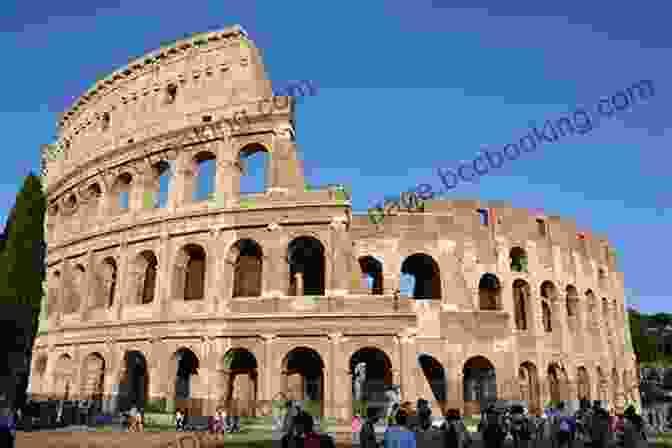 Rachael Bell Standing In Front Of The Colosseum In Rome Italy (A Visit To) Rachael Bell
