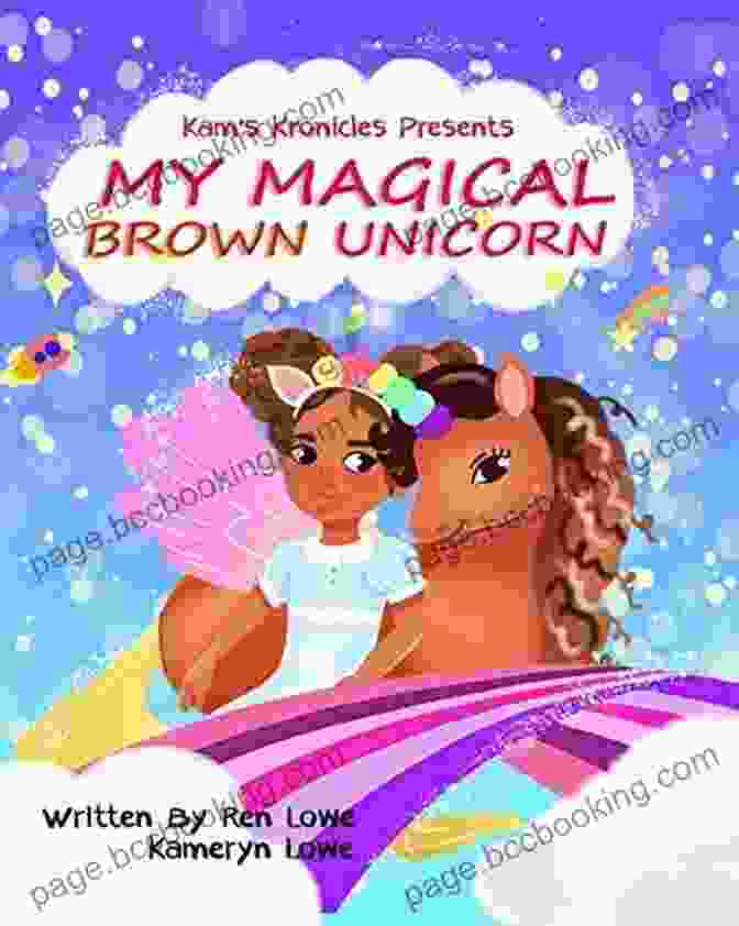 Ren And Celeste, The Magical Brown Unicorn, Sharing A Tender Moment Of Friendship And Laughter. My Magical Brown Unicorn Ren Lowe