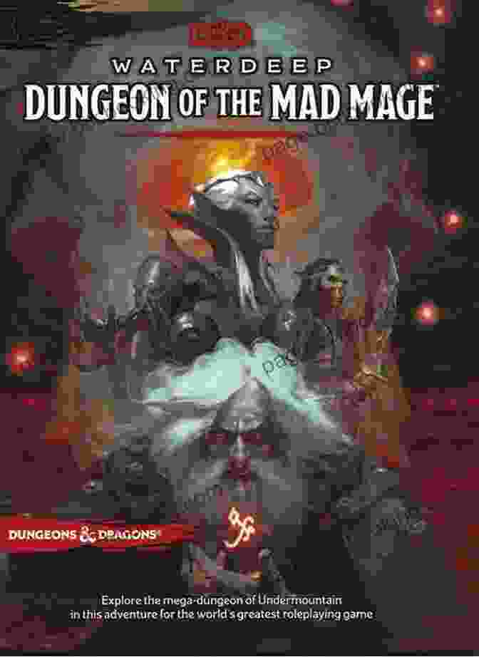 The Cover Of The Tomb Of The Mad Mage Dungeon Module By Wizards Of The Coast The Tomb Of The Mad Mage: Dungeon Maps Described 1 (RPG Maps And Gamemaster Dungeon Adventure Ideas)