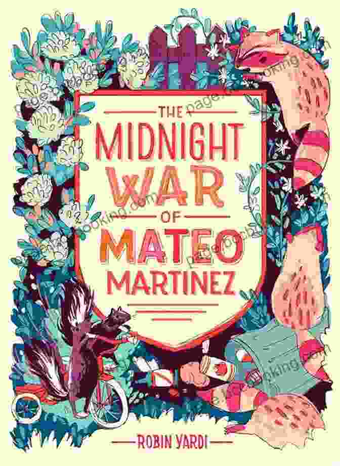 The Midnight War Of Mateo Martinez Book Cover Featuring A Young Boy Holding A Sword And Lantern Against A Starry Night Sky The Midnight War Of Mateo Martinez
