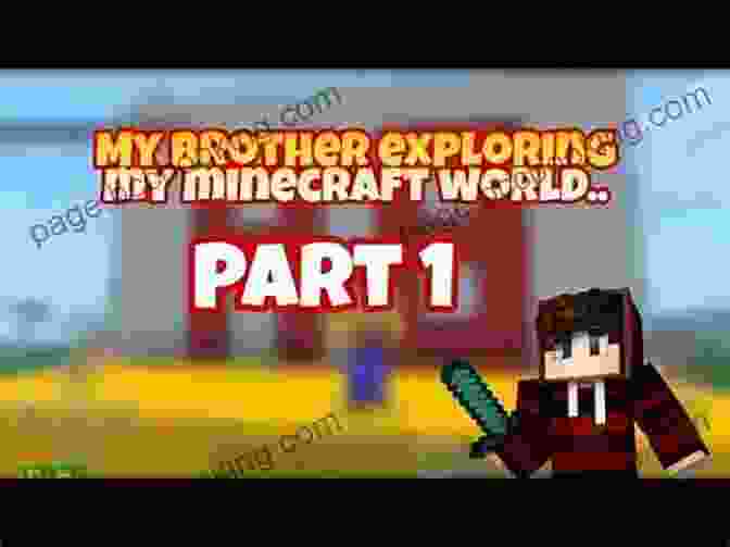 Two Siblings Exploring A Minecraft World, Holding Hands The Accidental Minecraft Family: 5