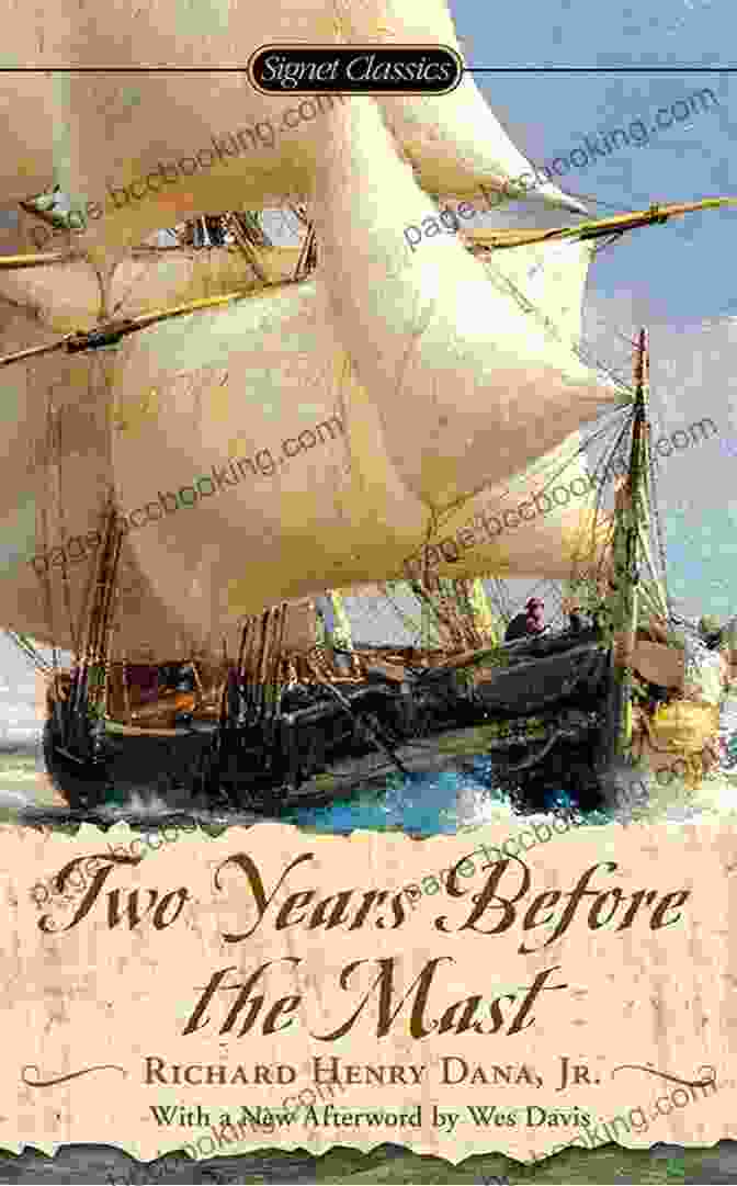Two Years Before The Mast Book Cover Two Years Before The Mast With Biographical 
