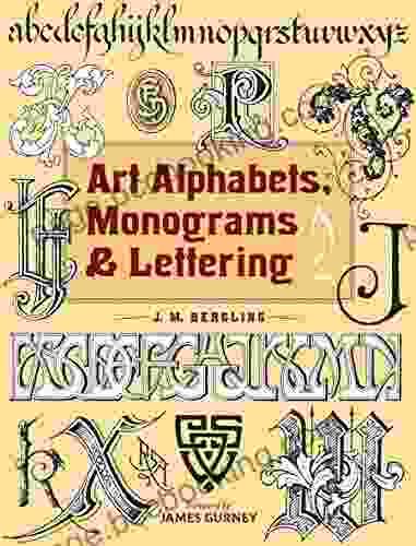 Art Alphabets Monograms And Lettering (Dover Art Instruction)