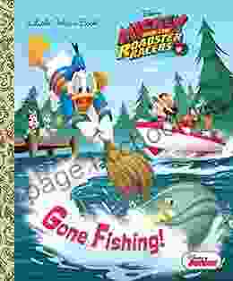 Gone Fishing (Disney Junior: Mickey And The Roadster Racers) (Little Golden Book)