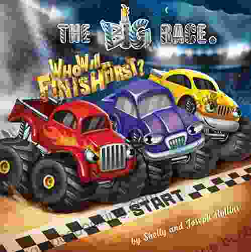 The Big Race Who Will Finish First?: The Funniest Bedtime ABC For Toddlers I Can Read Level 1 Ages 3 To 6 (Monster Trucks For Kids) Preschool Kindergarten